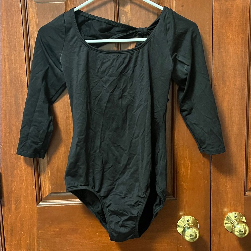Natalie Dancewear Black Kids Dance Costume